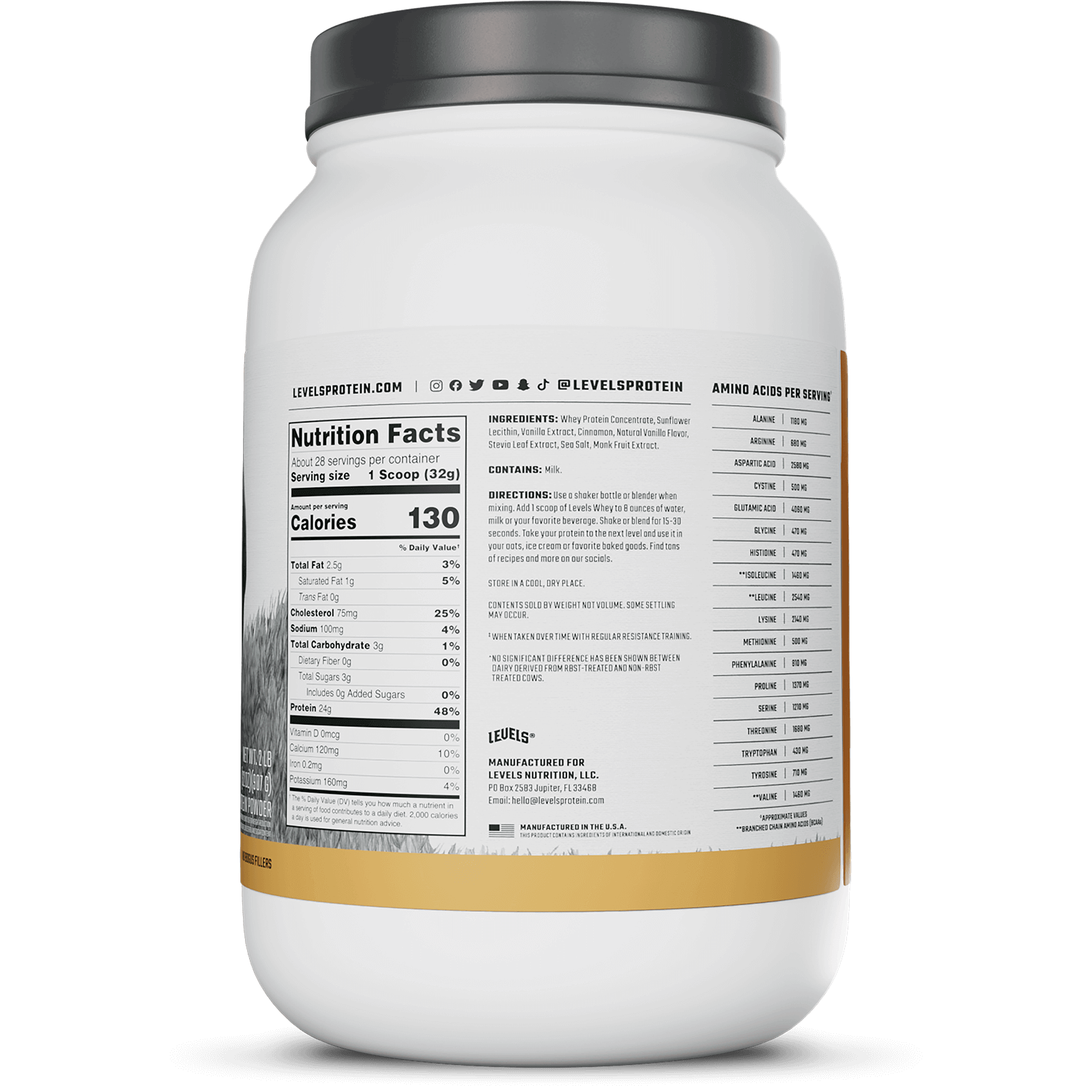 Vanilla Cinnamon 2LB