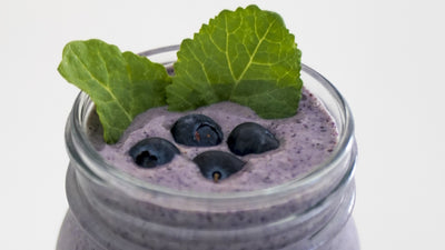 Blueberry Breakfast Protein Smoothie