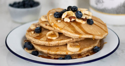 Vanilla Bean Whey Protein Pancakes