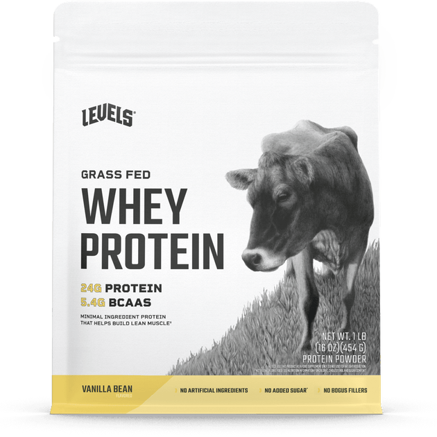 Grass Fed Whey Protein Powder Levels